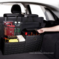 Big Capacity Foldable Leather Car Storage Organizer